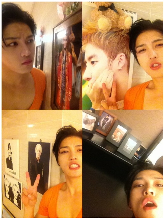 Jaejoong عضو JYJ يلتقط صوراً في منزل Junsu .!!! 31